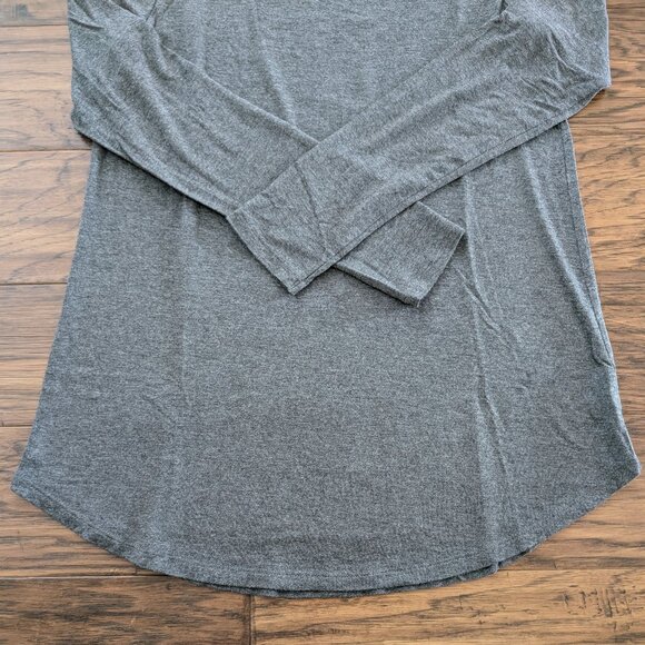 aerie Just Add Leggings long sleeve T shirt grey size small - Picture 5 of 10